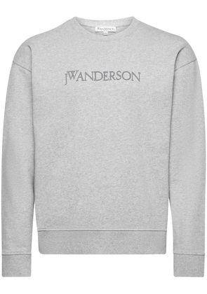 JW Anderson logo-embroidered sweatshirt - Grey
