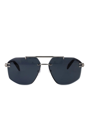 Chopard Eyewear geometric frame sunglasses - Metallic