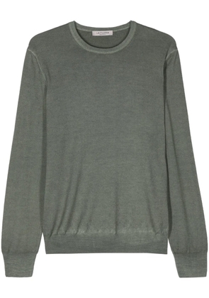 Fileria fine-knit jumper - Green