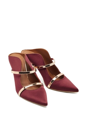 Malone Souliers Maureen pointed-toe mules - Red