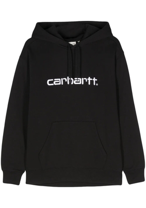 Carhartt WIP embroidered-logo hoodie - Black