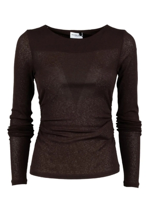 Marella long-sleeve sweater - Brown