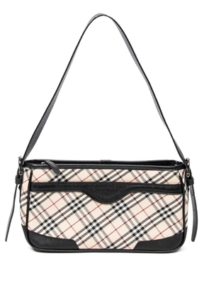 Burberry Pre-Owned 2000s check-pattern shoulder bag - Neutrals
