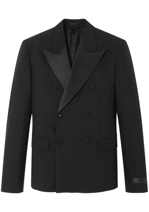 Versace double-breasted blazer - Black