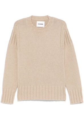 Jil Sander cashmere sweater - Neutrals