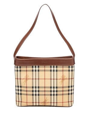 Burberry Pre-Owned 1990s check-pattern tote bag - Neutrals