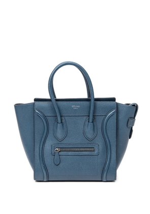Celine Pre-Owned Micro Luggage tote bag - Blue