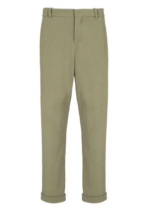 Balmain straight-leg cut chino trousers - Green