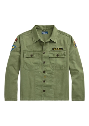 Polo Ralph Lauren patch-detailing shirt jacket - Green