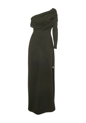 CHATS BY C.DAM one-shoulder cut-out maxi dress - Black