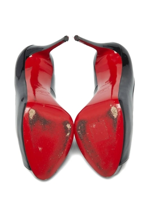 Christian Louboutin Pre-Owned Very Privé peep-toe pumps - Black