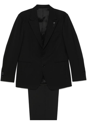 Lardini single-breasted suit - Black