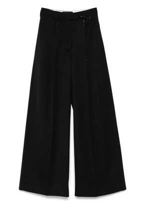 Simone Rocha wide-leg puddle trousers - Black