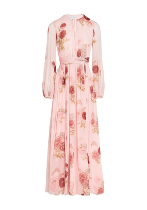 Giambattista Valli floral maxi dress - Pink