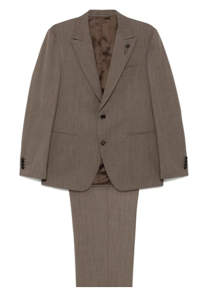 Lardini single-breasted suit - Brown