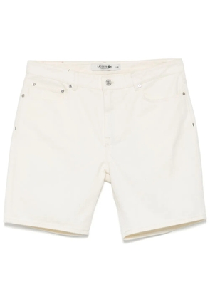 Lacoste Denim Bermuda shorts - White