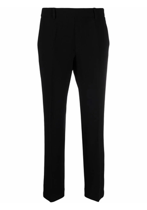 Alberto Biani cropped tailored trousers - Black