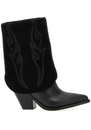 Sonora 100mm folded boots - Black