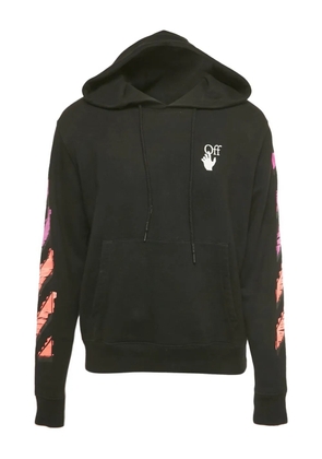 Off-White Pre-Owned cotton hoodie - Black
