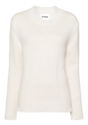 Jil Sander crew-neck sweater - White