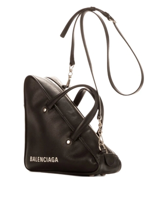 Balenciaga Pre-Owned triangle-shape leather bag - Black