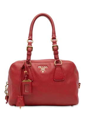 Prada Pre-Owned 2010-2025 Vitello Daino shoulder bag - Red
