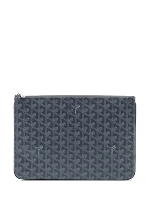 Goyard Pre-Owned 2017 Goyardine Senat MM clutch bag - Grey