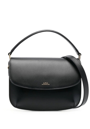 A.P.C. Sarah leather shoulder bag - Black