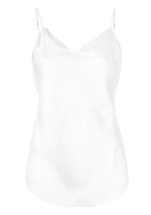 Cinq A Sept Marta silk cami top - White