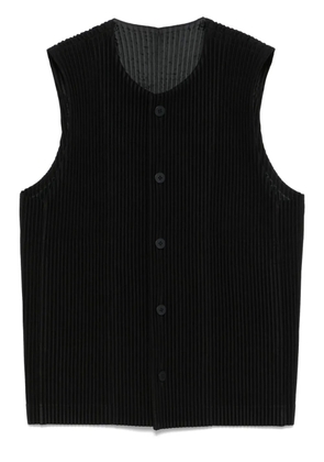 Homme Plissé Issey Miyake Tailored Pleats 1 vest - Black