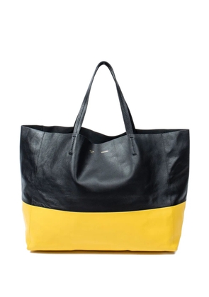 Celine Pre-Owned 2010 two-tone tote bag - Black