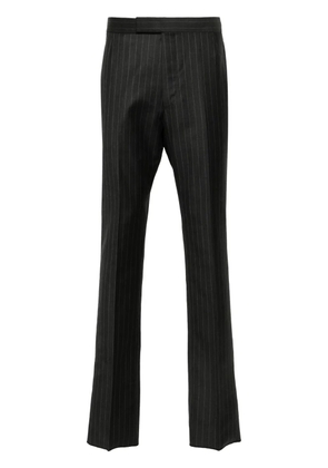 Thom Browne pinstripe wool trousers - Grey