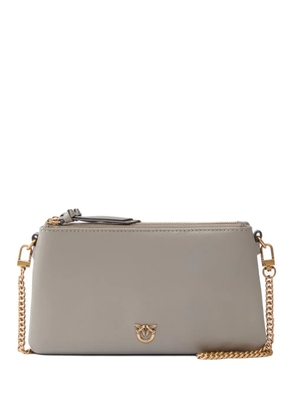 PINKO double-zip chain mini bag - Grey