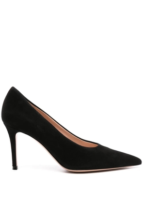 Gianvito Rossi Gianvito 70mm suede pumps - Black
