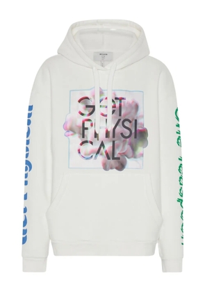 One Teaspoon Get Physical printed hoodie - White