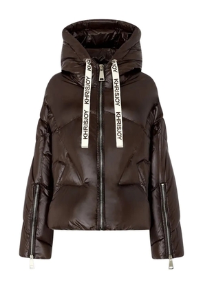 Khrisjoy Iconic Milano down jacket - Brown