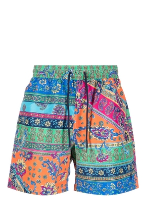 Polo Ralph Lauren paisley-print swim shorts - Blue