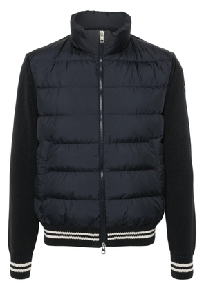 Moncler panelled down jacket - Blue