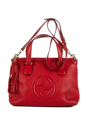 Gucci Pre-Owned Soho medium grained leather tote bag - Red