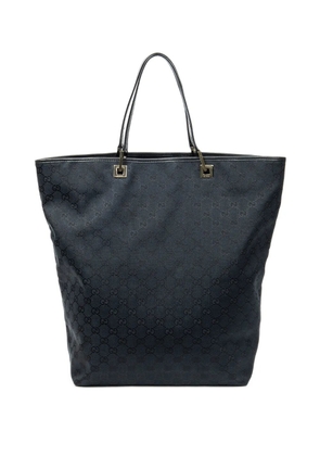 Gucci Pre-Owned large logo-print tote bag - Black
