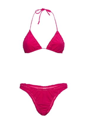 Reina Olga Guia triangle tie bikini - Pink