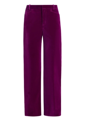 TOM FORD velvet flare trousers - Pink