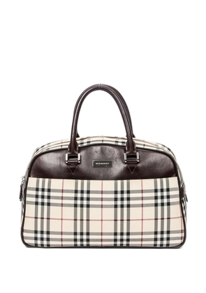 Burberry Pre-Owned 2000 House Check tote bag - Neutrals