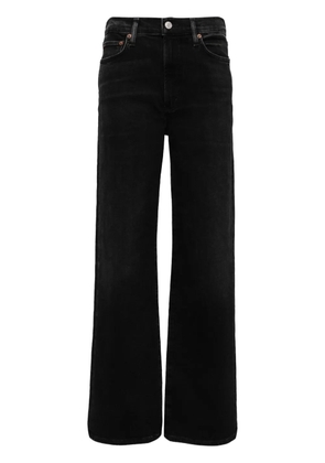 AGOLDE Harper straight-leg jeans - Black
