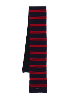 Miu Miu striped scarf - Blue