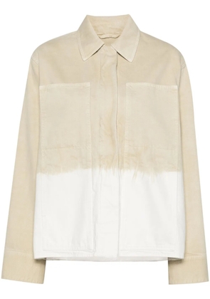 Jil Sander dye-effect jacket - Neutrals
