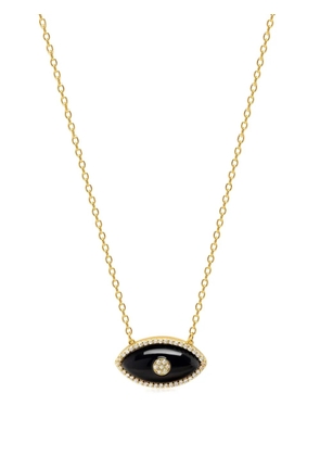 Nialaya Jewelry Evil Eye pendant necklace - Gold