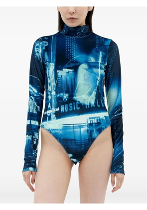 Jean Paul Gaultier Pigalle bodysuit - Blue