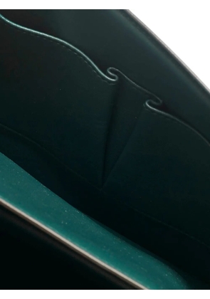 Celine Pre-Owned Classic Box leather shoulder bag - Green