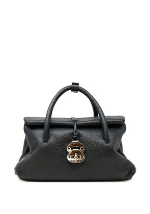 Zanellato leather tote bag - Black